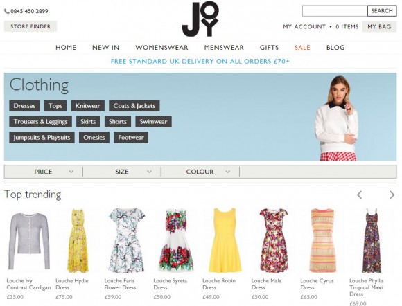 Joy Category Page