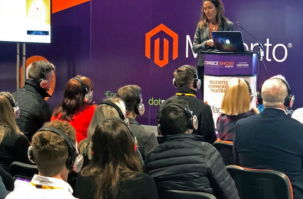 Our CEO, Sarah Willcocks, was delighted to present at the eCommerce North Show last week