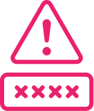 Icon for poor website security